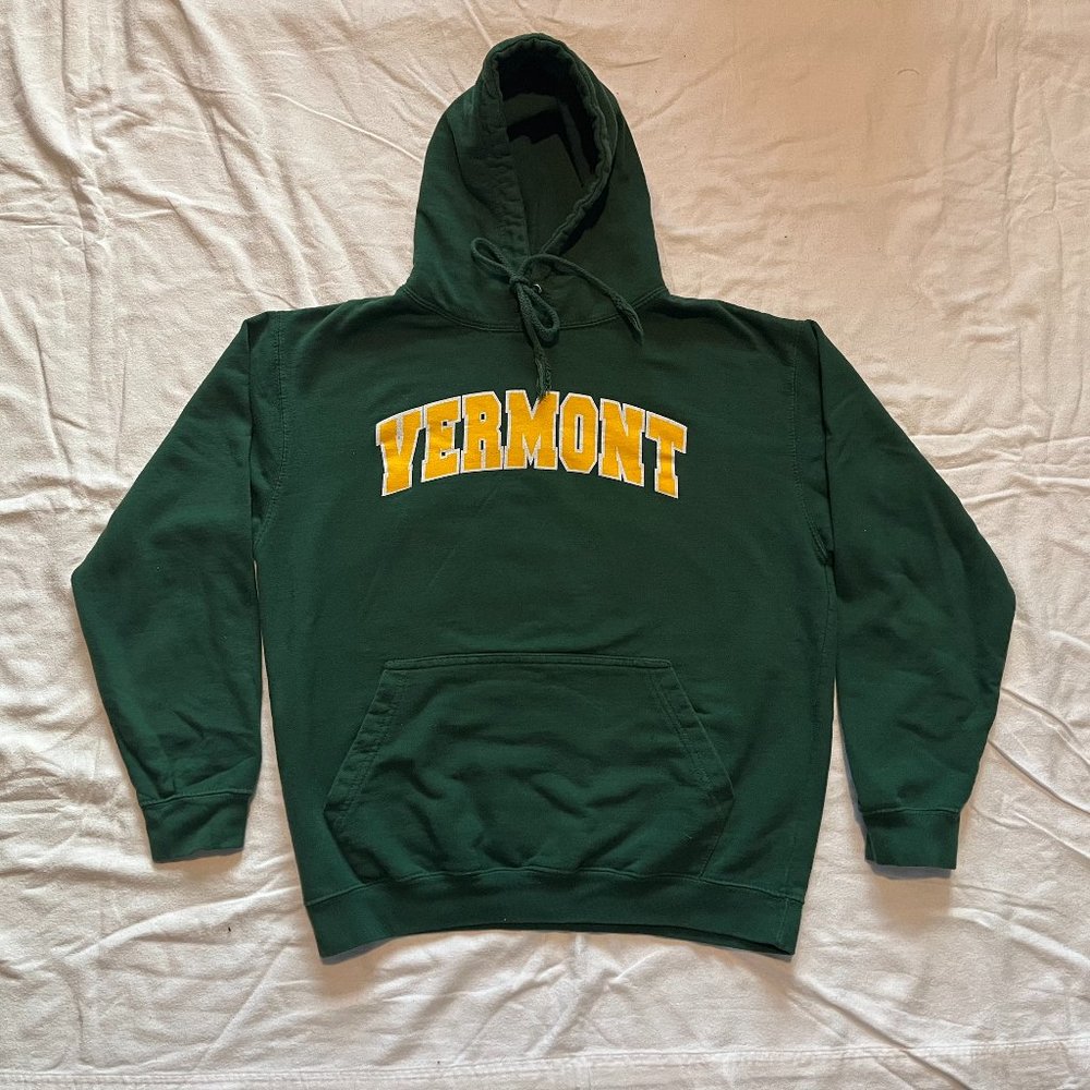 Vermont Hoodie Mens Medium Green